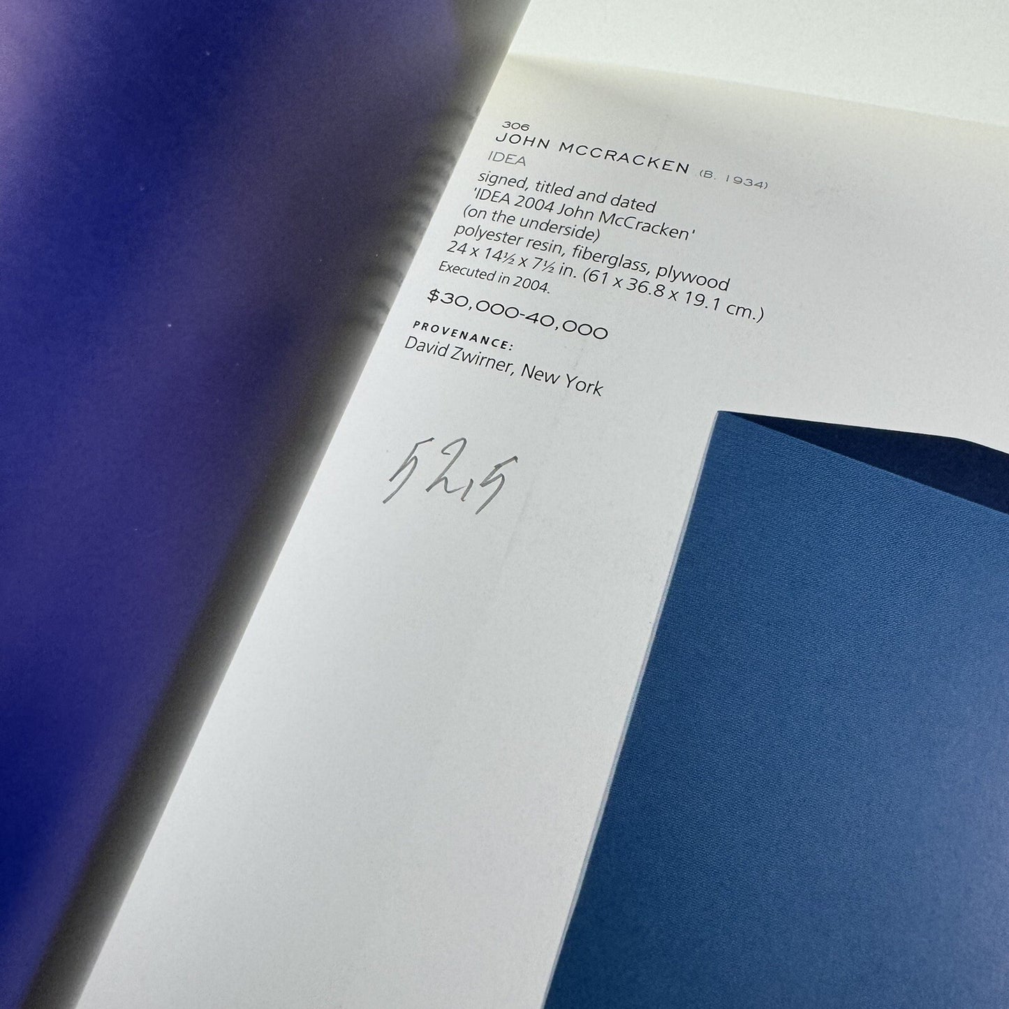 Post-war and Contemporary Art | Christie's New York catalogue, 13 November 2008 | 2050