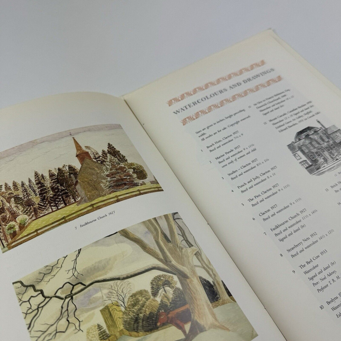 Edward Bawden English as she is drawn. Retrospective Exhibition | The Fine Art Society, 1989