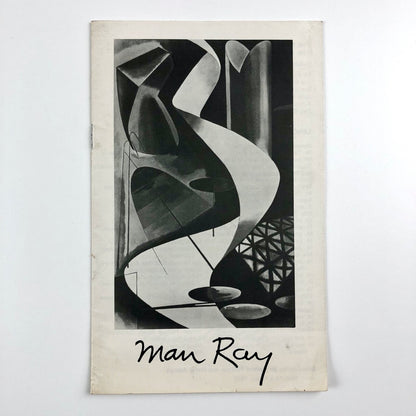 Man Ray Inventor/Painter/Poet | Institute of Contemporary Arts catalogue booklet, 1975