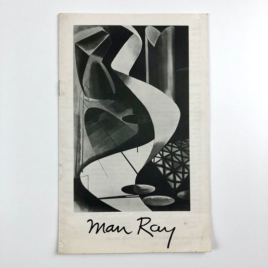 Man Ray Inventor/Painter/Poet | Institute of Contemporary Arts catalogue booklet, 1975