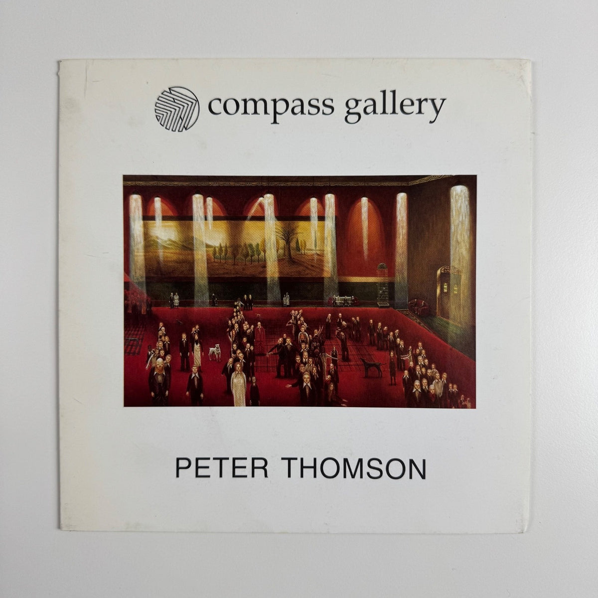 Folding card Peter Thomson. Compass Gallery Glasgow 1997