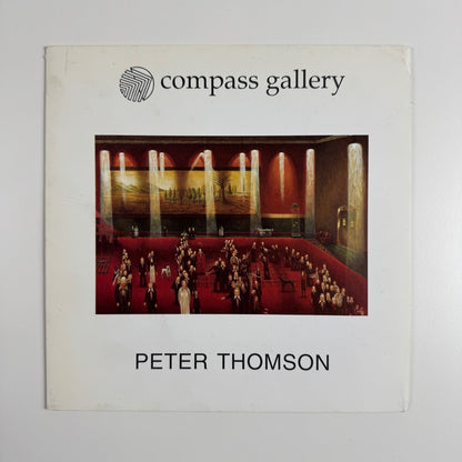 Folding card Peter Thomson. Compass Gallery Glasgow 1997