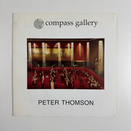Folding card Peter Thomson. Compass Gallery Glasgow 1997