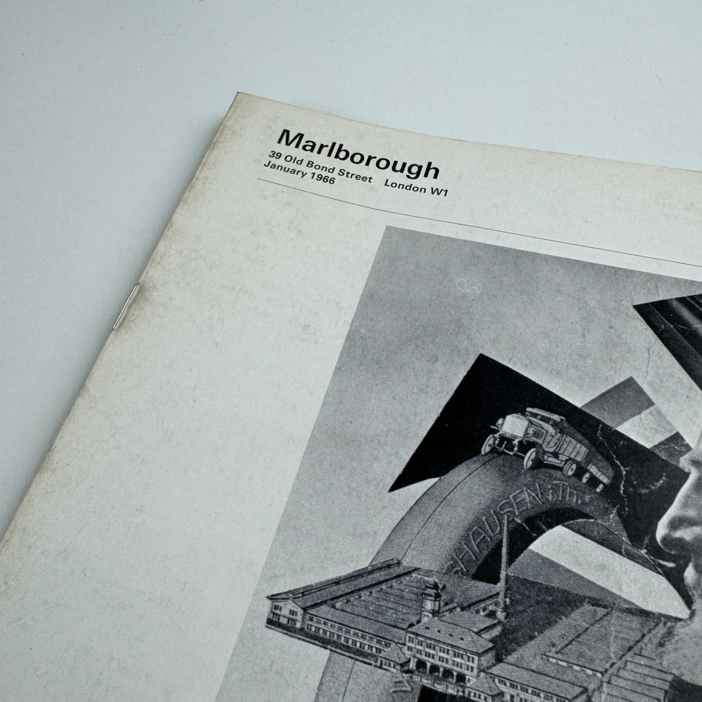 Hannah Höch | Marlborough Jan 1966 cat.no. 178 design by Gordon House
