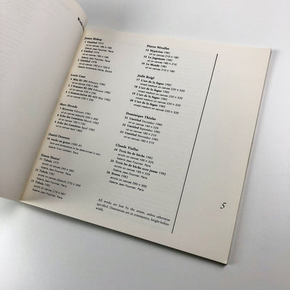The Subject of Painting. A Selection by Paul Rogers | Museum of Modern Art Oxford catalogue, 1982