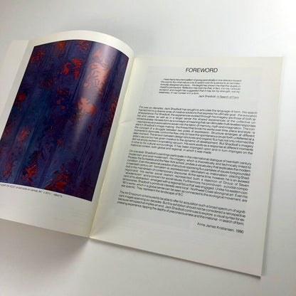 Jack Shadbolt – Six Decades | The Art Emporium Vancouver | 1990 exhibition catalogue booklet