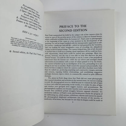 Paul Nash. Fertile Image edited by Margaret Nash | Faber & Faber, 1975
