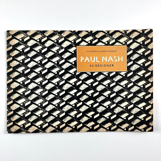 Paul Nash as Designer | Victoria & Albert Museum catalogue | Susan Lambert, 1975