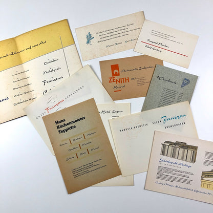 Charme – type specimen leaflet & inserts | Schriftgiesserei Ludwig & Mayer
