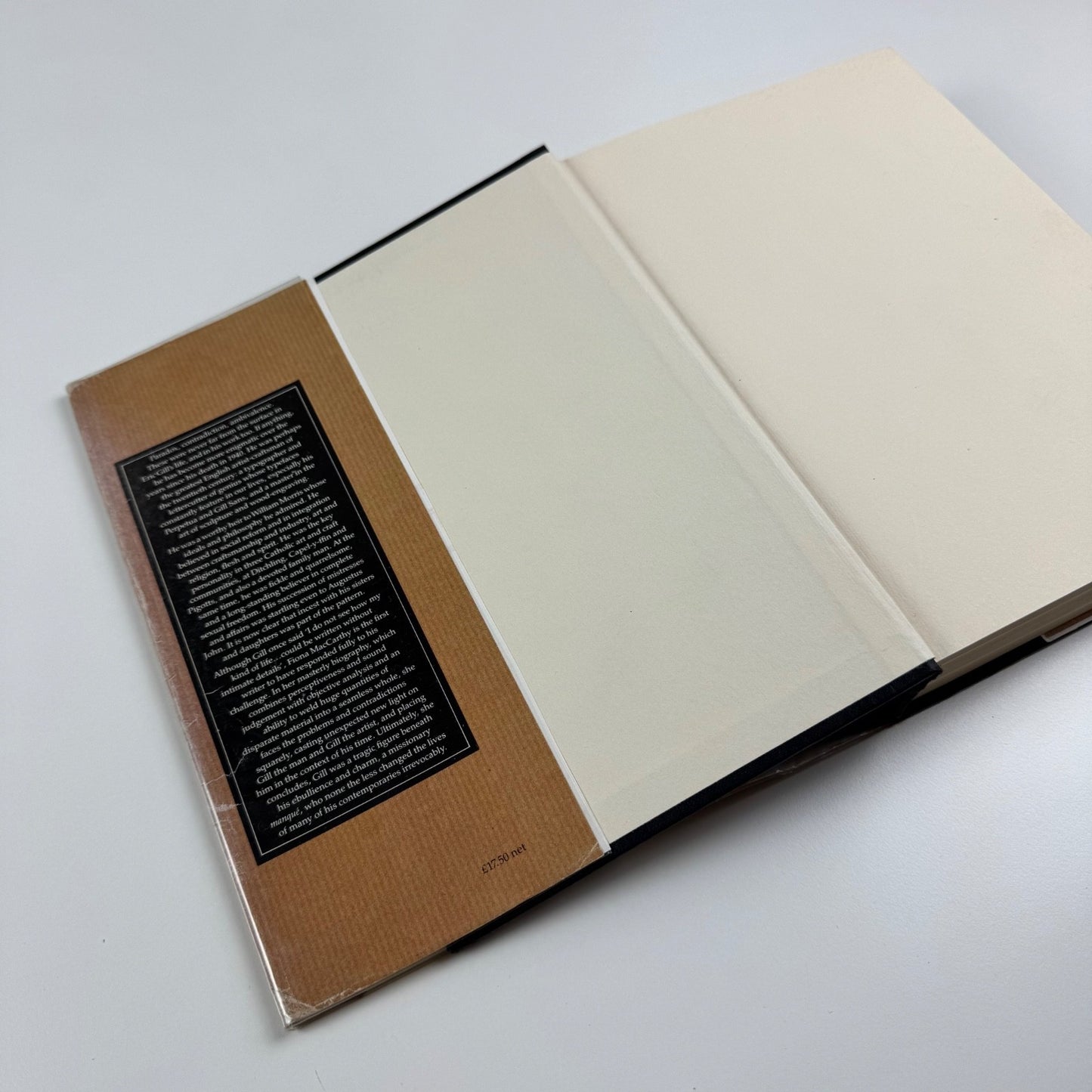 Eric Gill by Fiona MacCarthy | Faber & Faber, 1989
