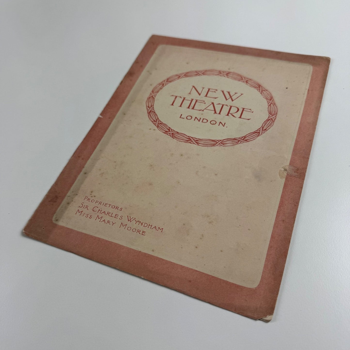 Programme for Caroline by Somerset Maugham, New Theatre, London Charles Wyndham