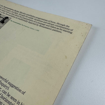 Leaflet for Brice Marden. Paintings, drawings and prints 1975-80 | Whitechapel Art Gallery, 1981